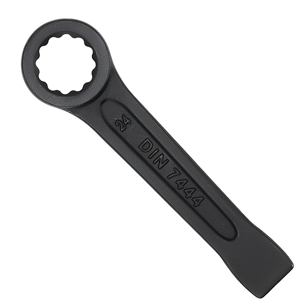 24mm Box End Wrench for Metric Tools (CrV, 12 Point, Bi-Hex)