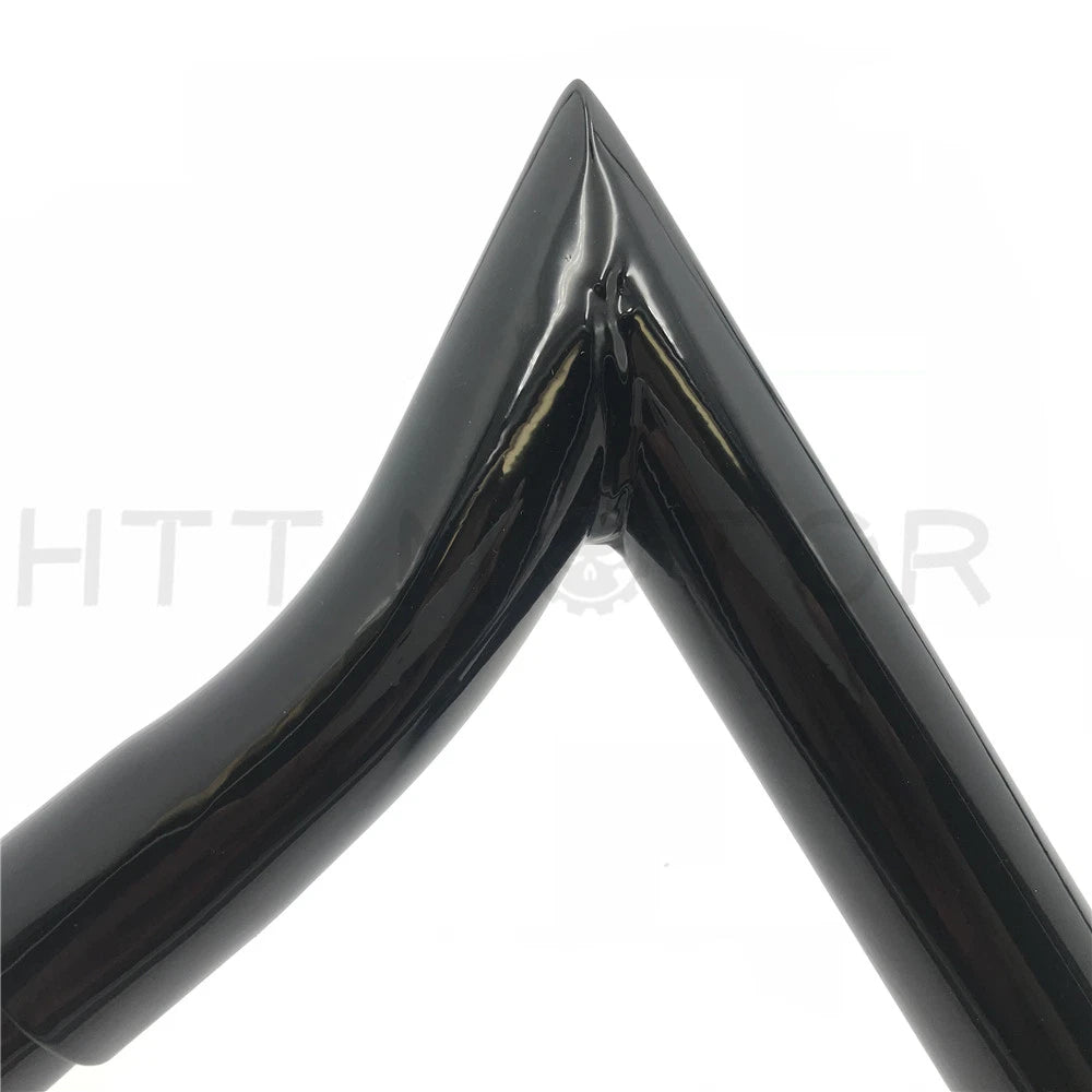 14" Handlebars for Harley Touring Batwing Fairing (1986–2017) Black