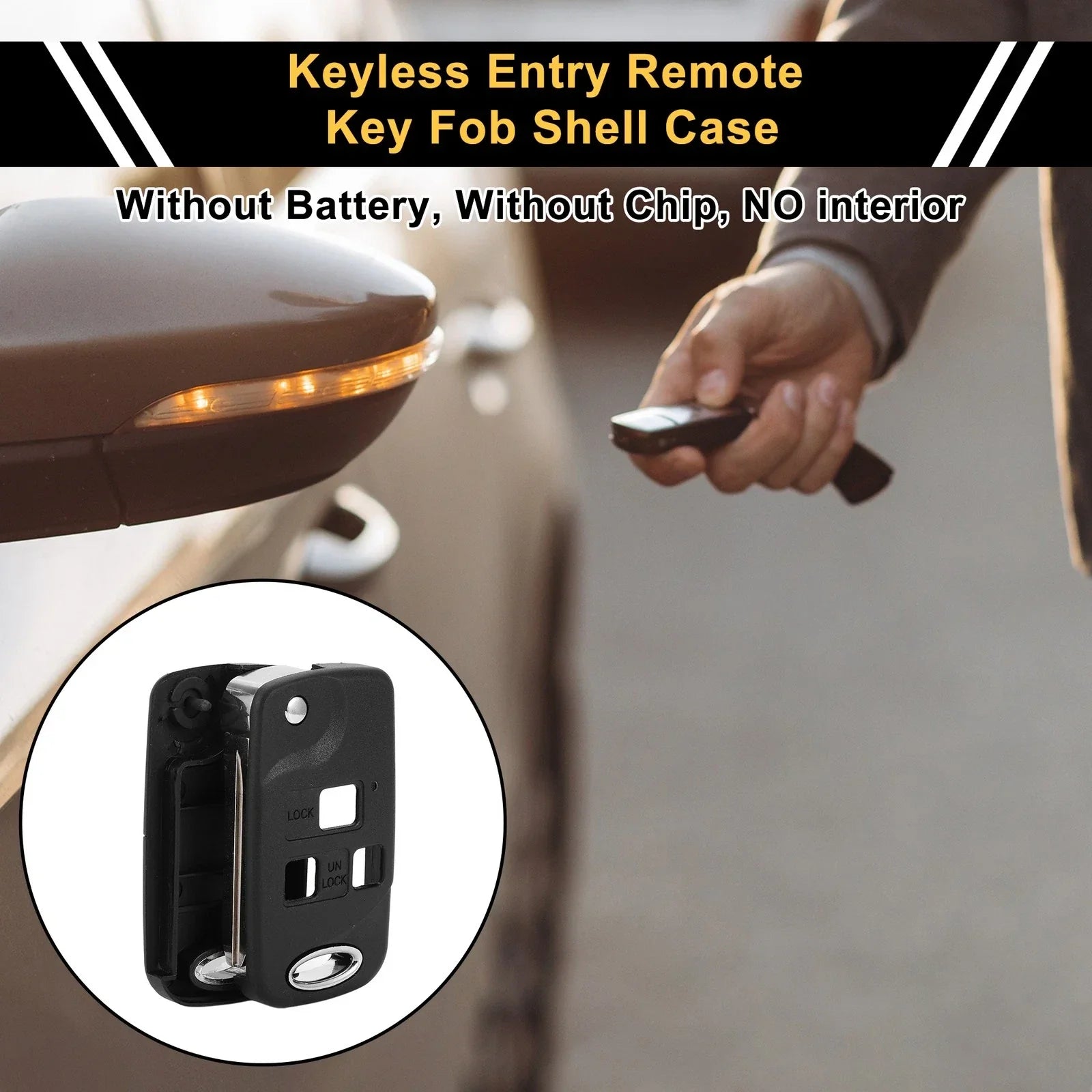 Key Fob Shell Case for Lexus RX300 2002 (2002)