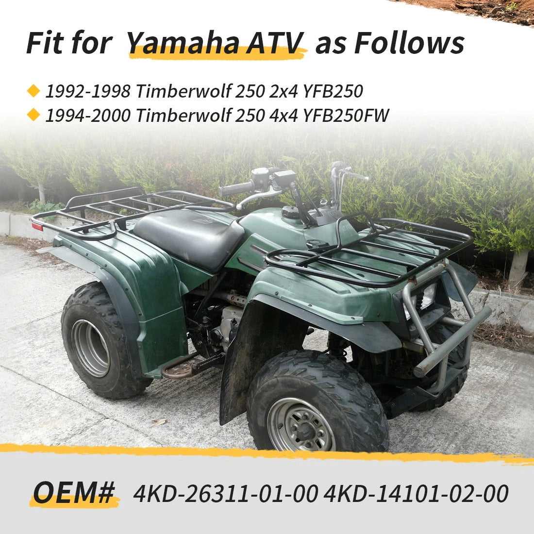 Carburetor for Yamaha Timberwolf 250 (1992–2000) YFB250 FW Fuel Filter Intake Manifold