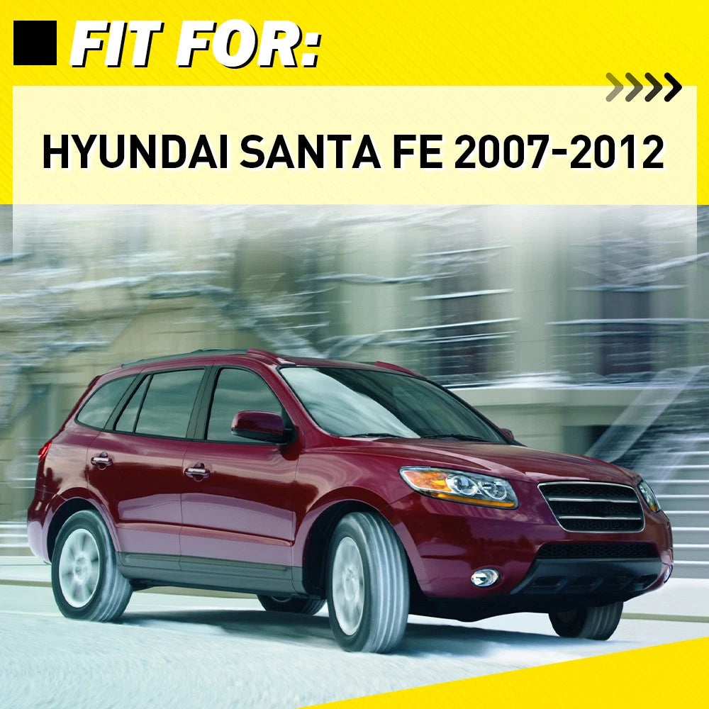 Set of 4 Inside Door Handle Trim Covers for Hyundai Santa Fe (2007â2012)