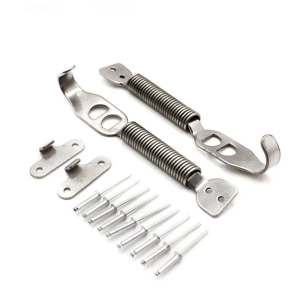 Aluminum Racing Mount Bonnet Hook Pin Lock Latch Fastener for Car