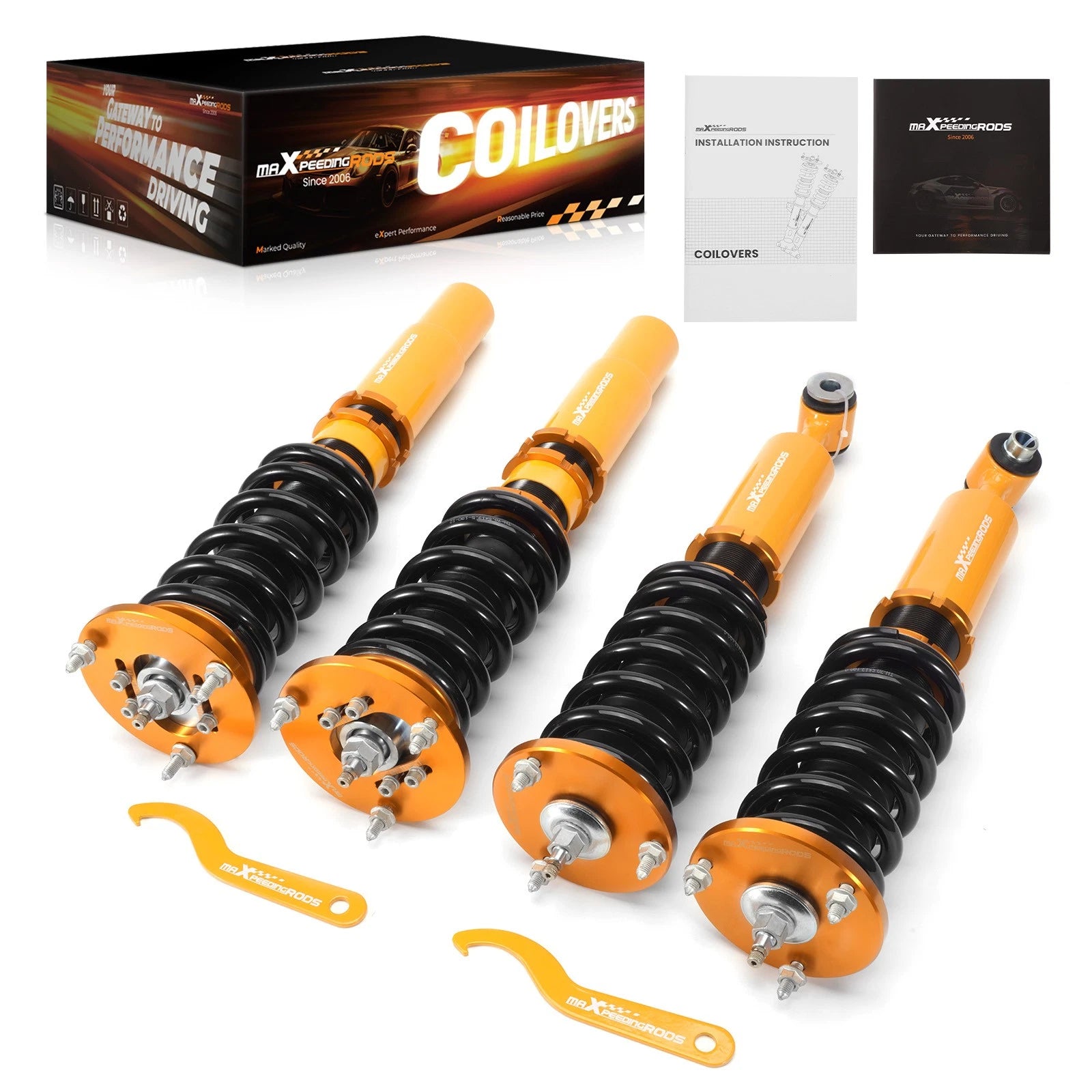 Coilovers 24 Way Adj. Damper Suspension Kit for BMW 5-Series/M5 E39 (1996–2003)