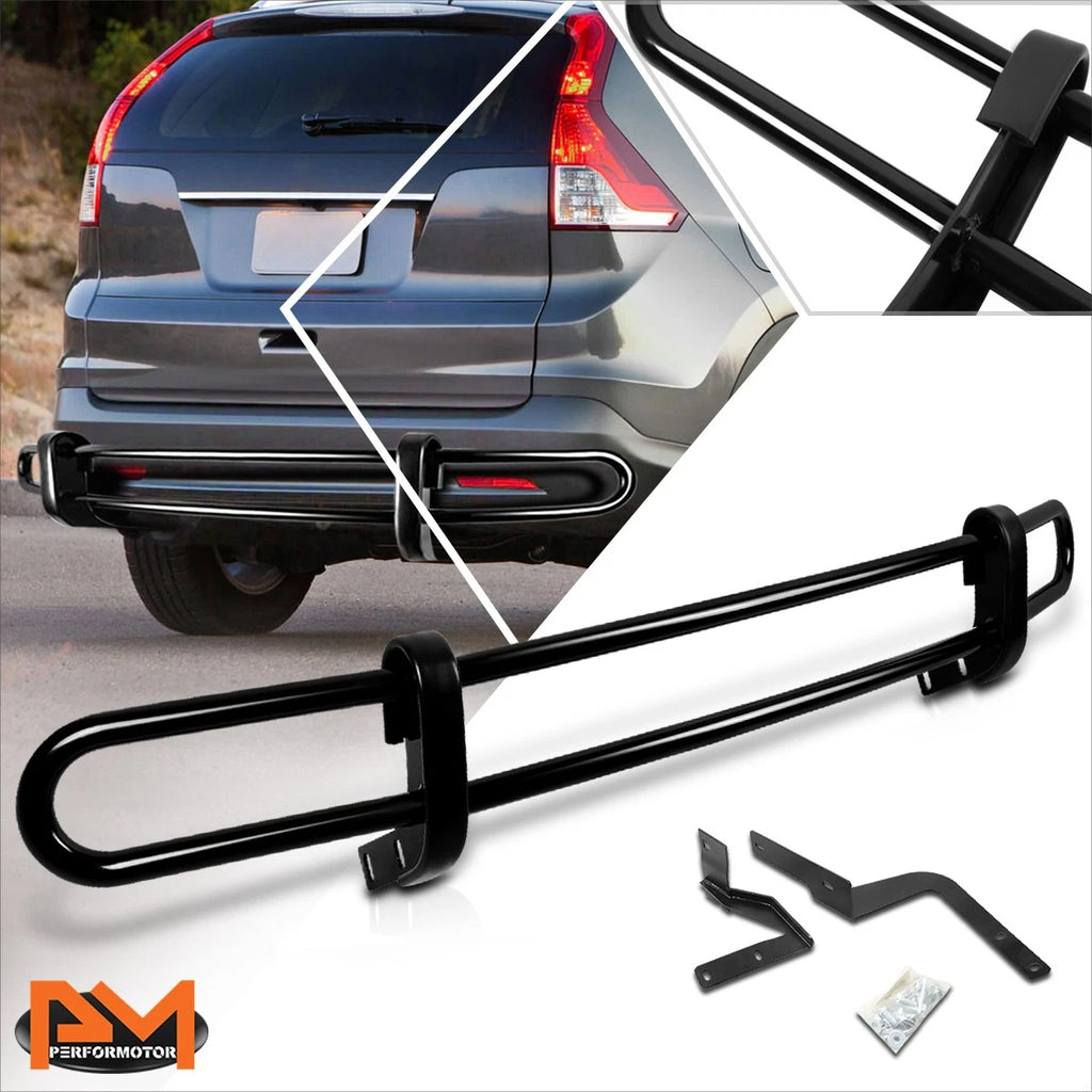 Rear Bumper Protector Guard for Honda CR-V (2007–2011) - Black Coated 1.25"