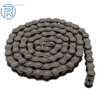10-Foot Chain with 2 Connecting Links for Various Applications #100 1.25 Inch Pitch