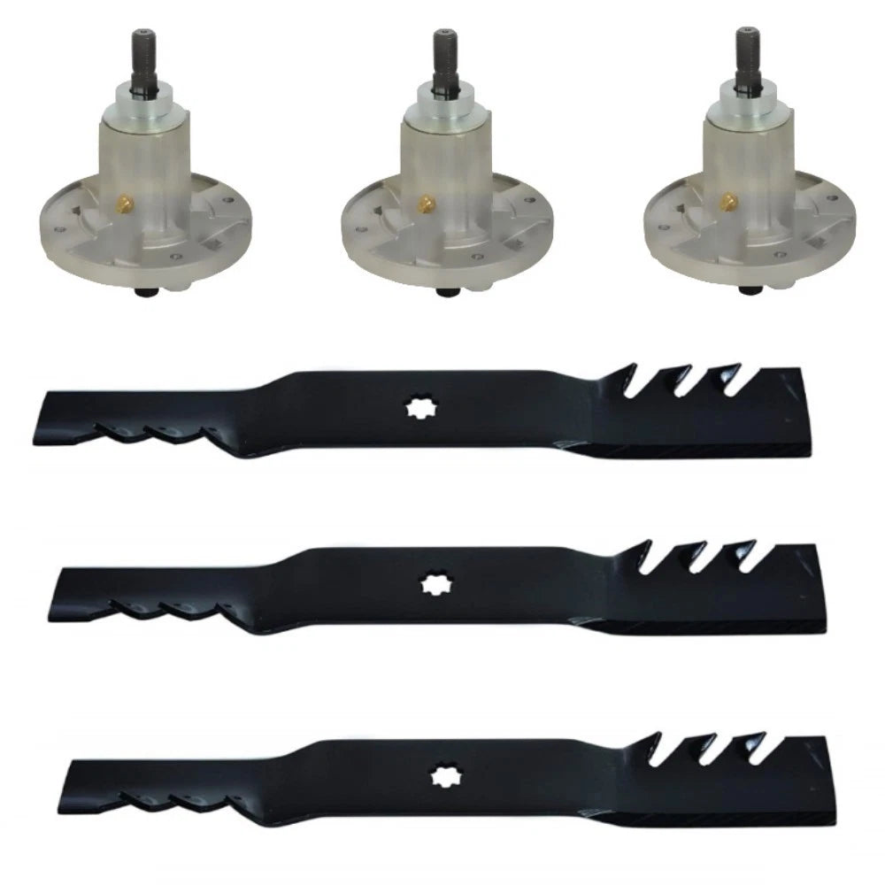 Mulching Blades & Spindles for Universal Products (Replaces B1JD46)