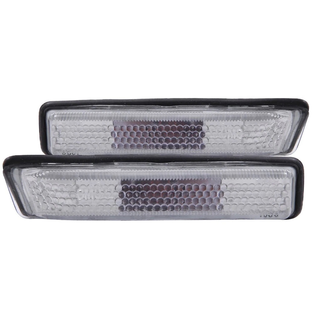 Chrome Clear Lens Side Marker Light Assembly for 1997-1998 BMW 318i