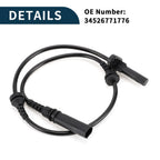 ABS Wheel Speed Sensor for BMW X5 (2007–2018) No. 34526771776