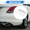 Rear Bumper Tow Hook Eye Hole Cap for Mercedes-Benz R320 (2007-2009) White