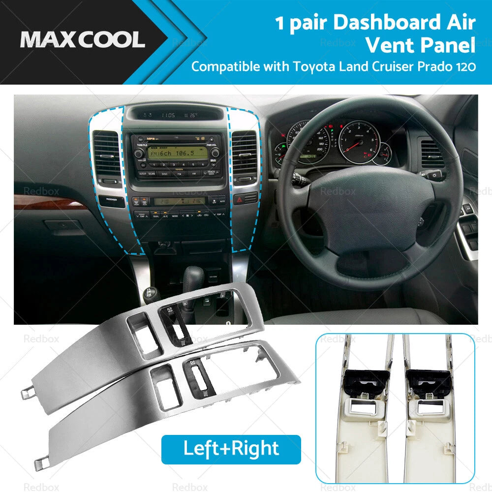 Dashboard Air Vent Panel LH RH for Toyota Prado 120 (2003–2009) 55474-60040