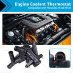 Engine Coolant Thermostat for Mercedes W246 W176 C117 X117 X156 (2012–2019)