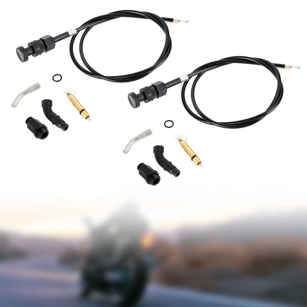 2X Carburetor Choke Cable Plunger Kit for Honda Rancher TRX350 FM TM (2000–2006)