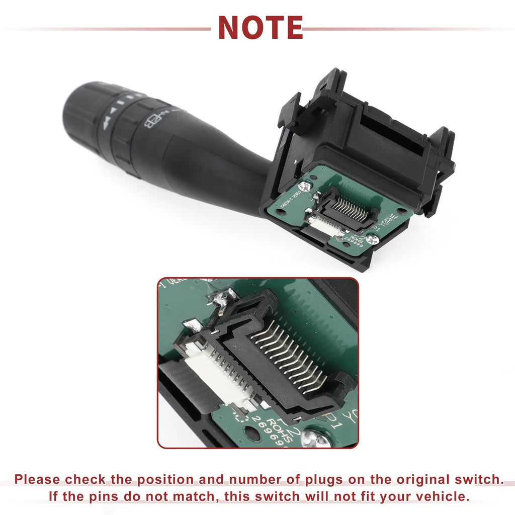 Front Windshield Wiper Switch for Ford Explorer (2011–2015) DB5Z17A553AB