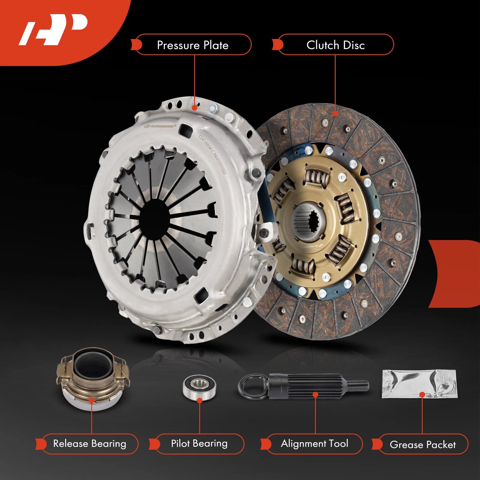 Clutch Kit for Toyota 4Runner and Pickup (1989-1995)