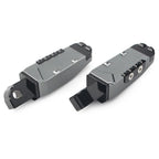 Rear Footrests Grey Pegs for Suzuki GSXR600/750/1300 Hayabusa (2001-2023)