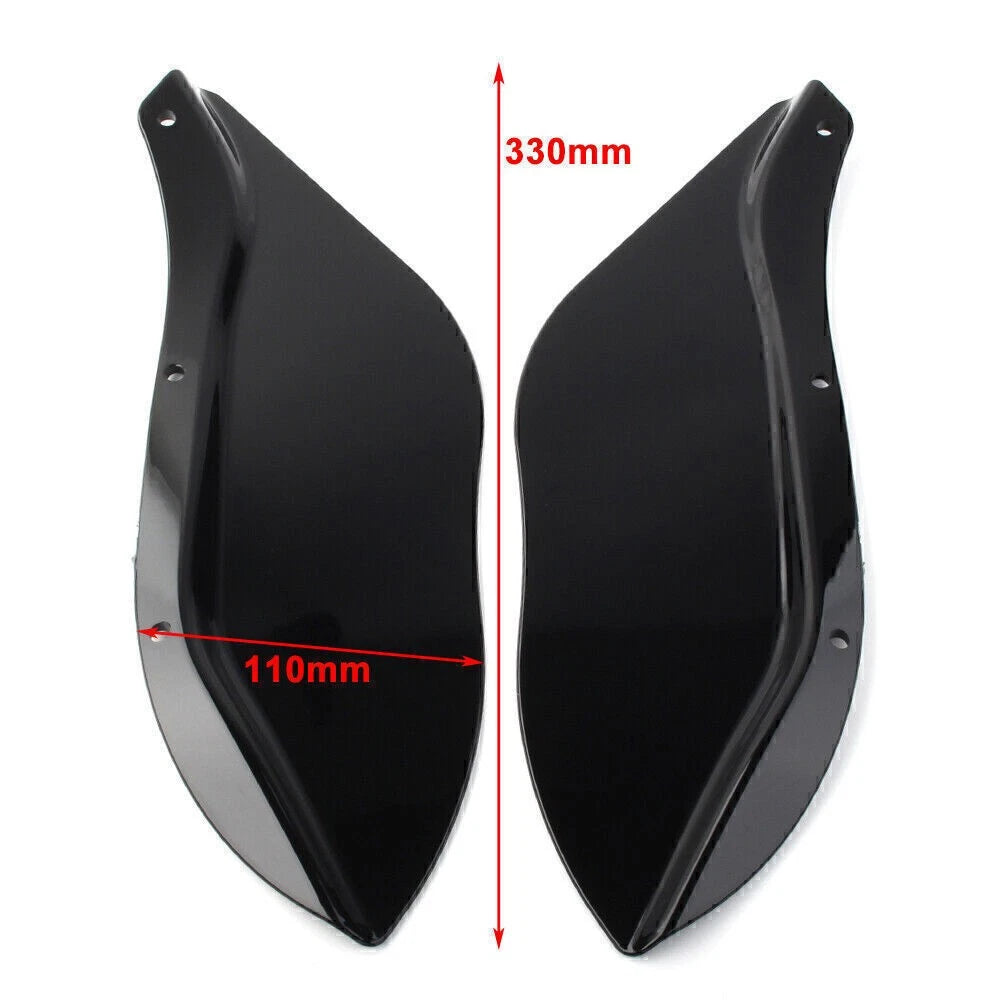 2X Side Fairing Windshield Air Deflector for Harley Street Electra Glide (1996–2013)