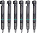 Set of 6 Fuel Injectors 28534822 400903-00076C for Bobcat Doosan