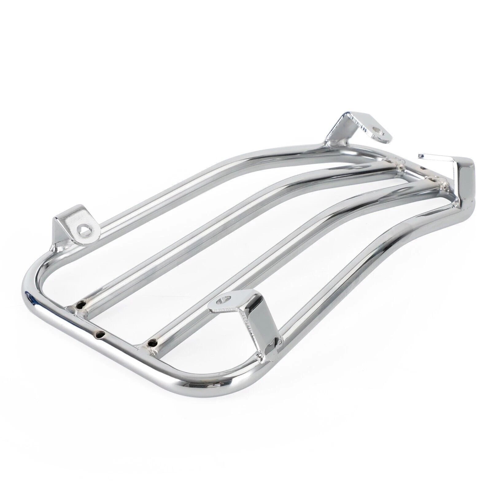 Chrome Floor Board Luggage Carry Support Rack for Vespa Primavera Sprint 125 (2014–2023)
