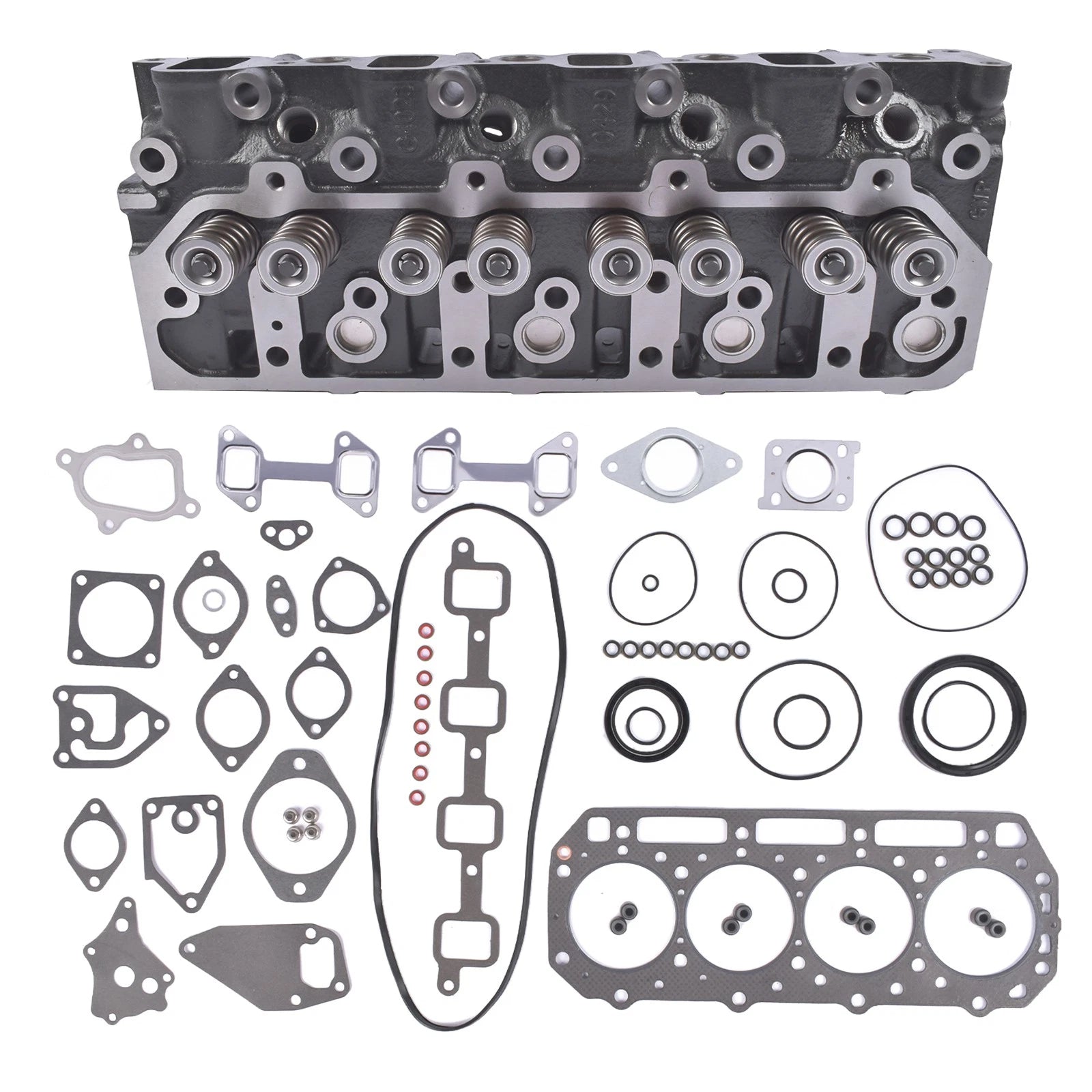 Complete Cylinder Head for Cummins A2000 A2300 (Fits Daewoo D20S D25S)