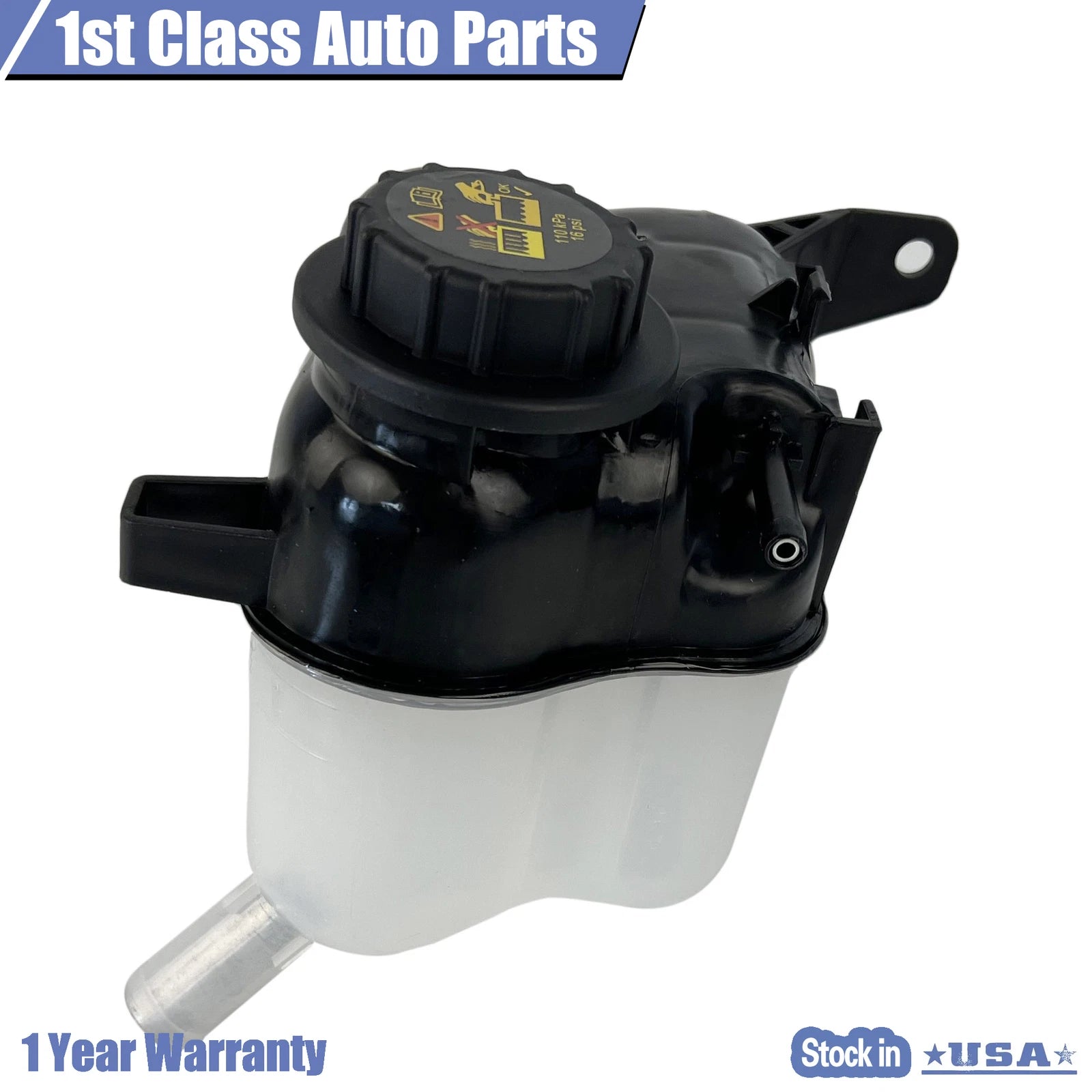 Radiator Coolant Reservoir Tank for Ford Explorer Lincoln MKS (Year Range)