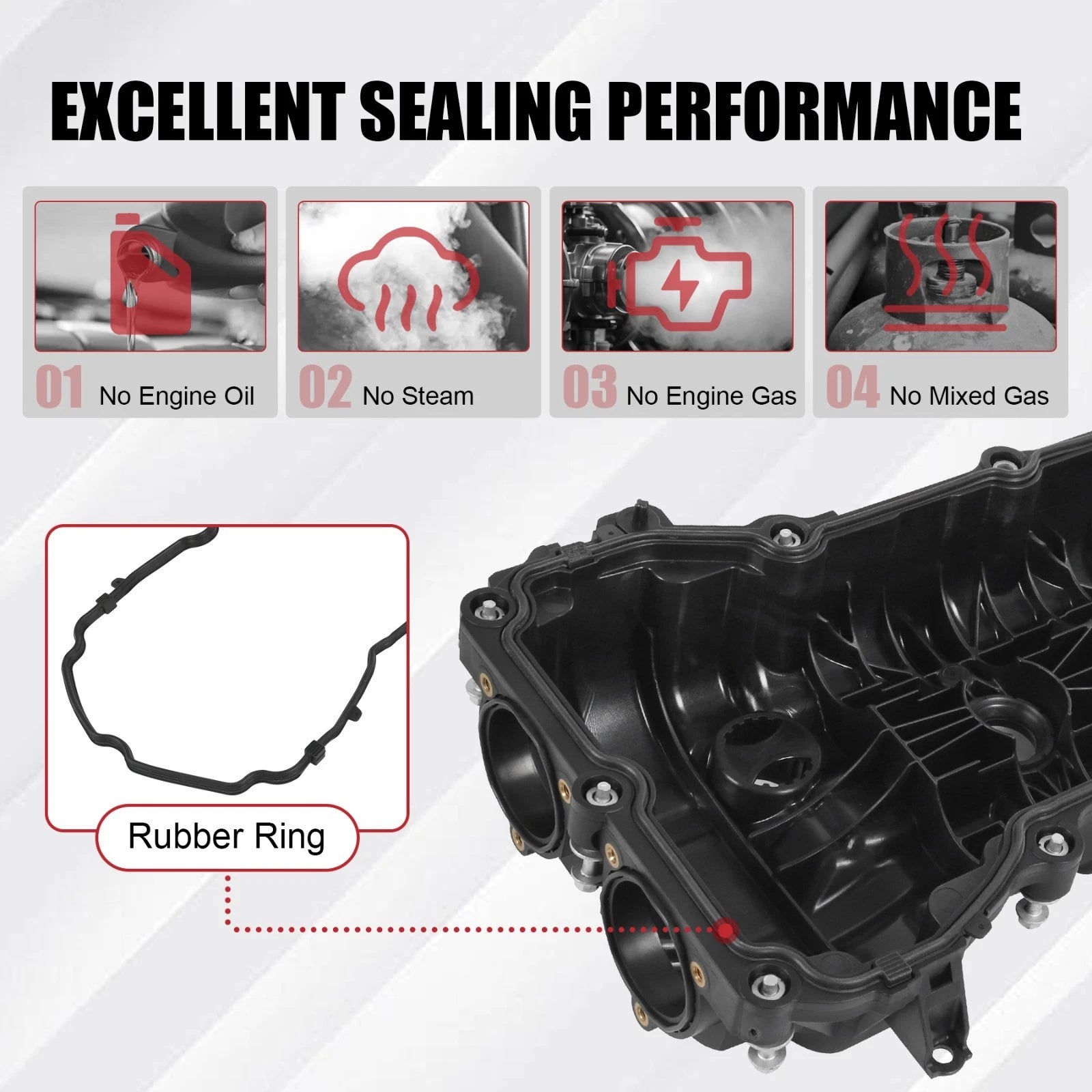 Left Engine Valve Cover for Chrysler Dodge Jeep Ram (2011-2019) 3.6L