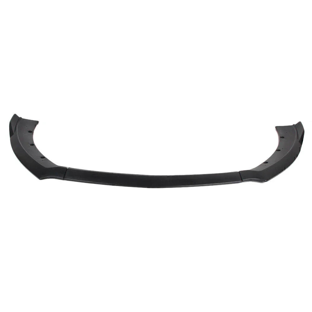 Front Bumper Lip Spoiler for Ford Mustang (2015-2017) Matte Black