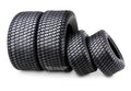 Set of 4 Turf Tires for Lawn Mower Tractor (18X8.5-10 & 26X12-12) 4 Ply