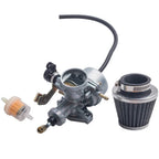 Carburetor with Air Filter for Kawasaki KLX110L KLX110 (2002–2013)