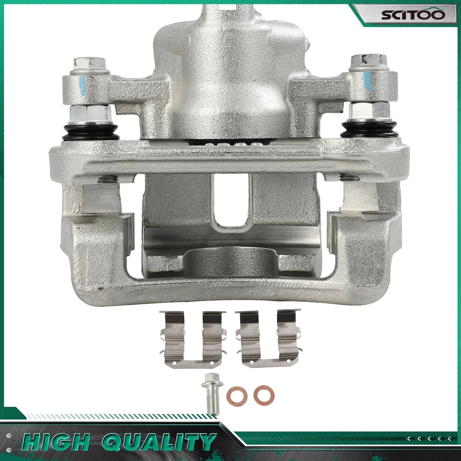Rear Left Brake Caliper for Hyundai Elantra (2009–2012) w/ Bracket