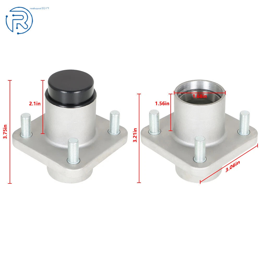 Front Hub Assembly for EZGO TXT/Medalist Golf Cart (1976-2001.5)