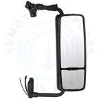 Passenger Side Towing Mirror for Volvo VNL (2004–2017) - Black Textured