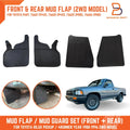 Black Mud Flap Splash Guards for Toyota Hilux 4Runner LN80 LN90 (88-96)