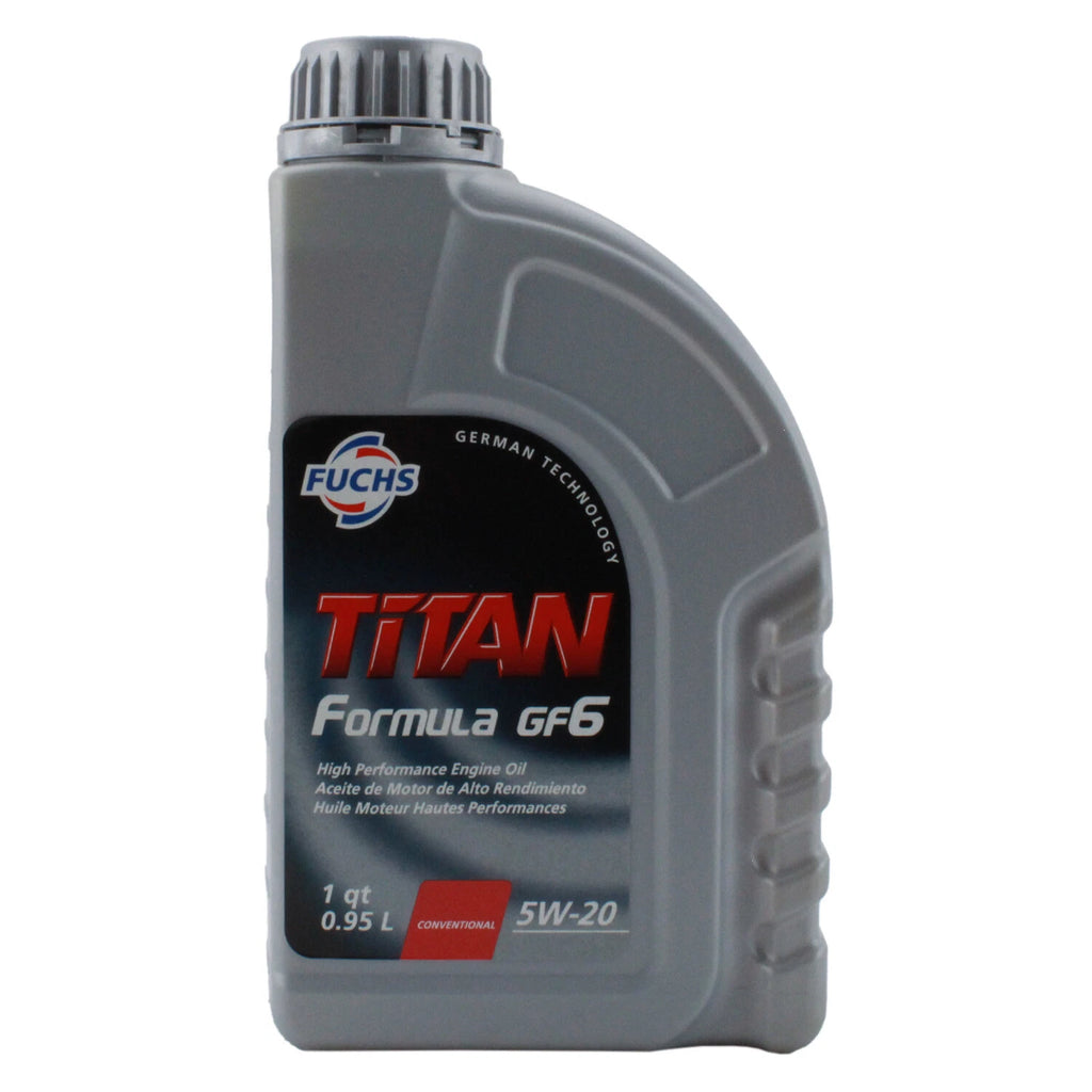 10 Quart Fuchs TITAN FORMULA GF-6 SAE 5W-20 Engine Oil for Ford Mazda (2020–2023)