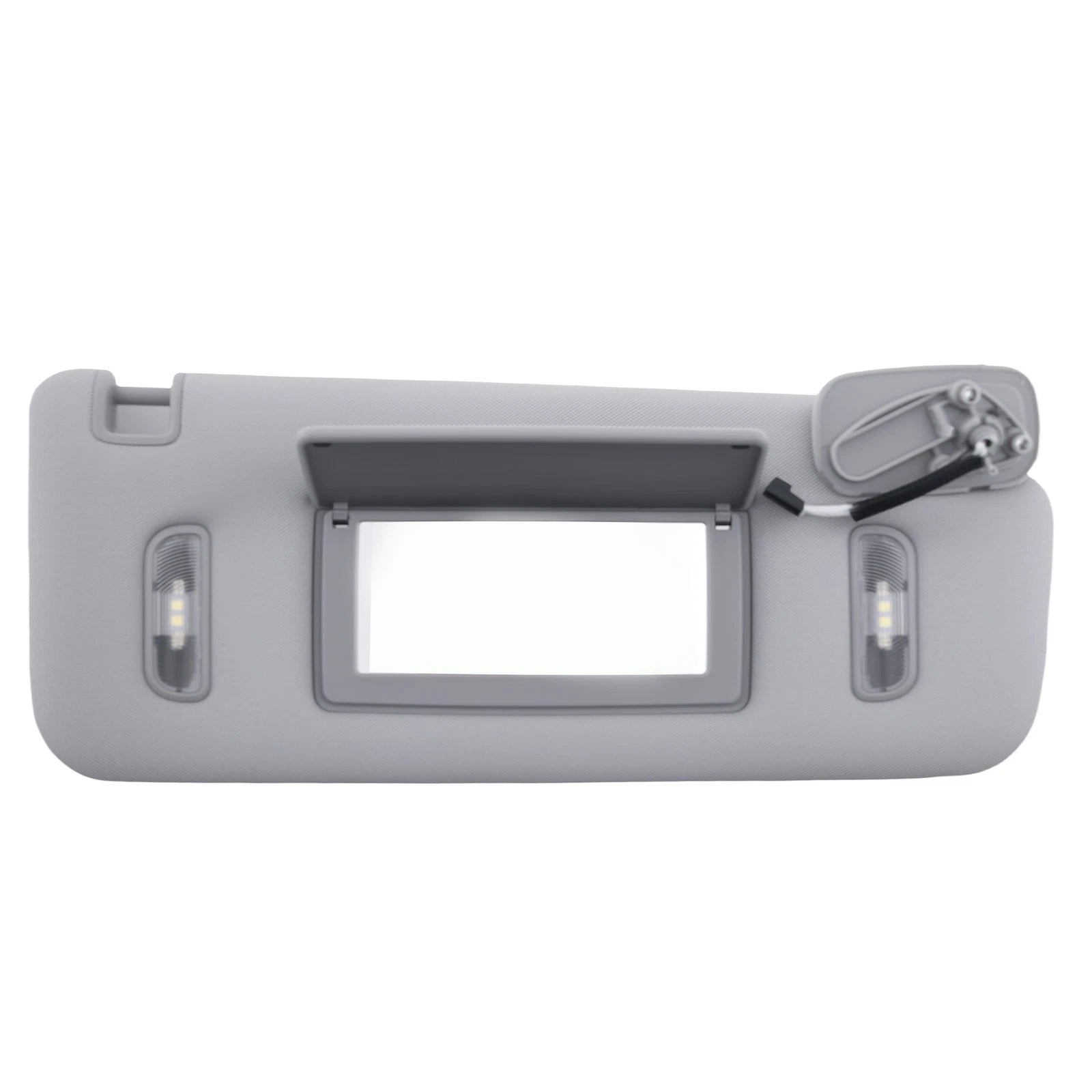 Right Gray Sun Visor with Light for Chevrolet Suburban (2015–2019)