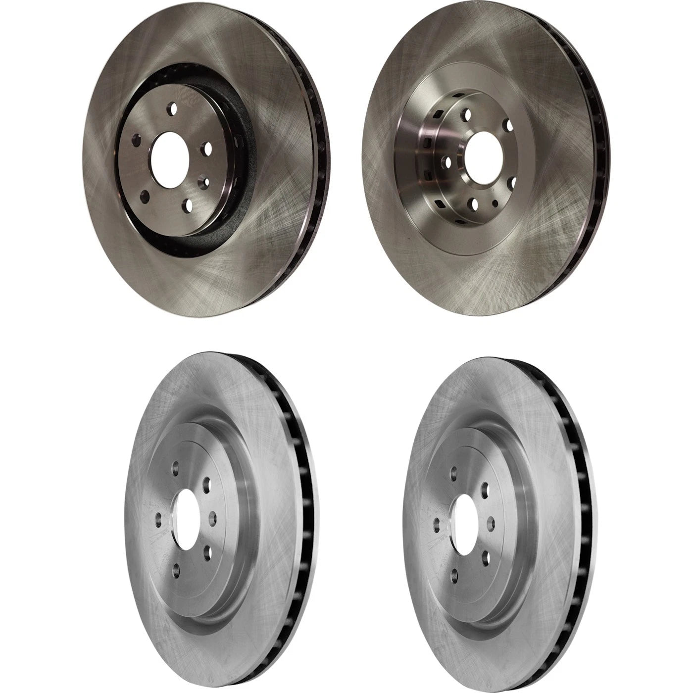 Front Rear Disc Brake Rotors for Chevy Camaro, Cadillac CTS