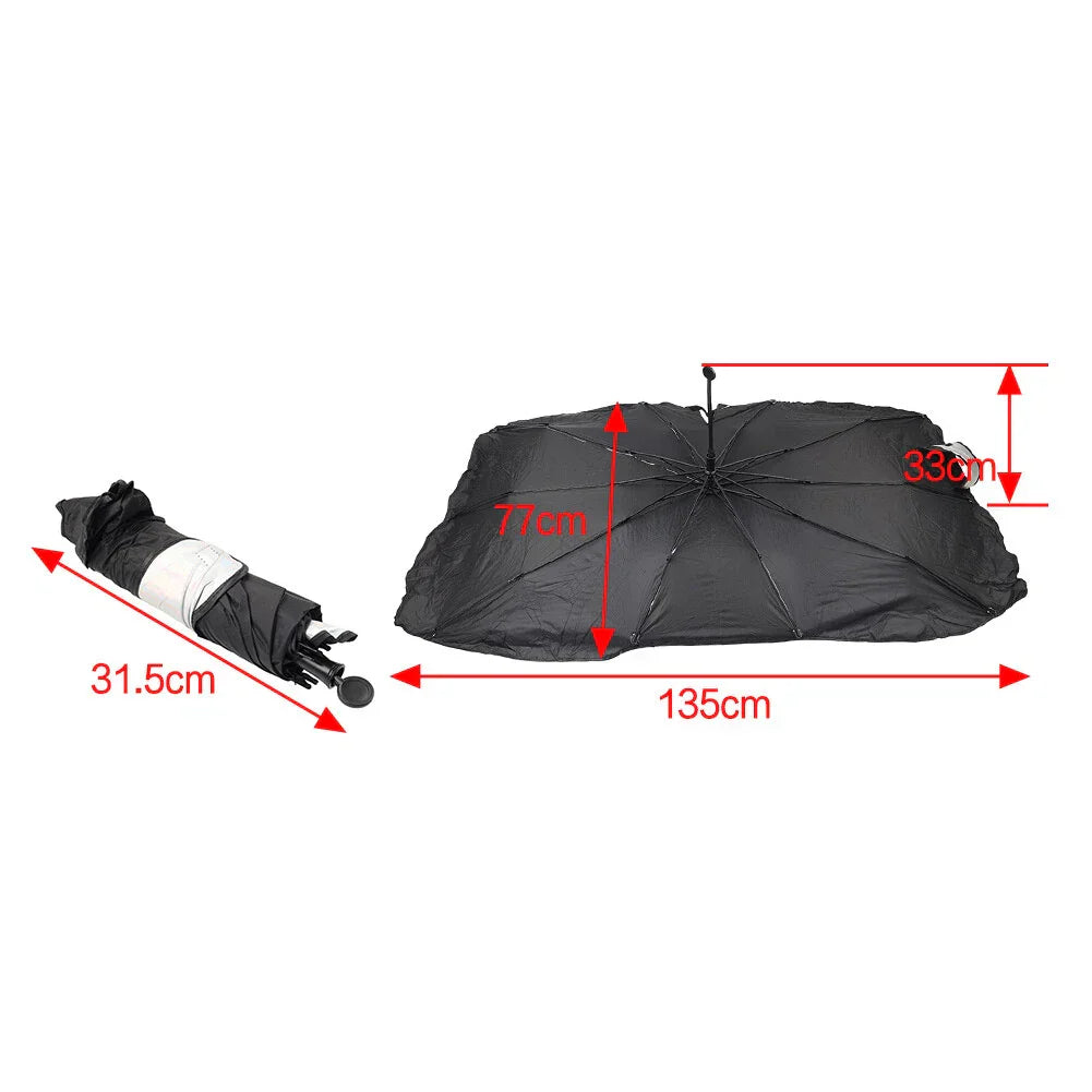 Universal Front Windshield Sunshade Heat Cover for Car