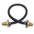 Portable Hose Part for Universal Use (1 PCS) Aluminum Alloy Black