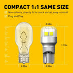2X LED Reverse Light Bulbs for AUXITO T15 921 912 (6000K)