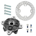 Front Wheel Hub & Brake Rotor Kit for Polaris RZR 570 RZR 800-4 RZR 900