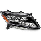 Chrome Amber Headlight Right Passenger Side for Nissan Pathfinder (2013–2016)