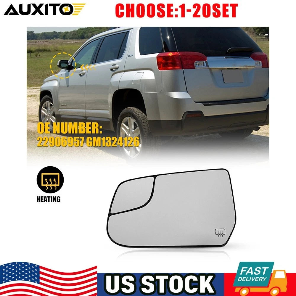 Heated Blind Spot Mirror Glass for Chevy Equinox (2010–2017)