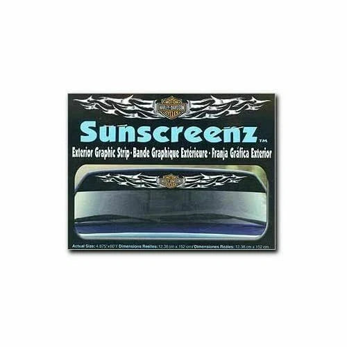 Chroma Graphics 3440 Window Brow Graphic Decal for Harley Davidson