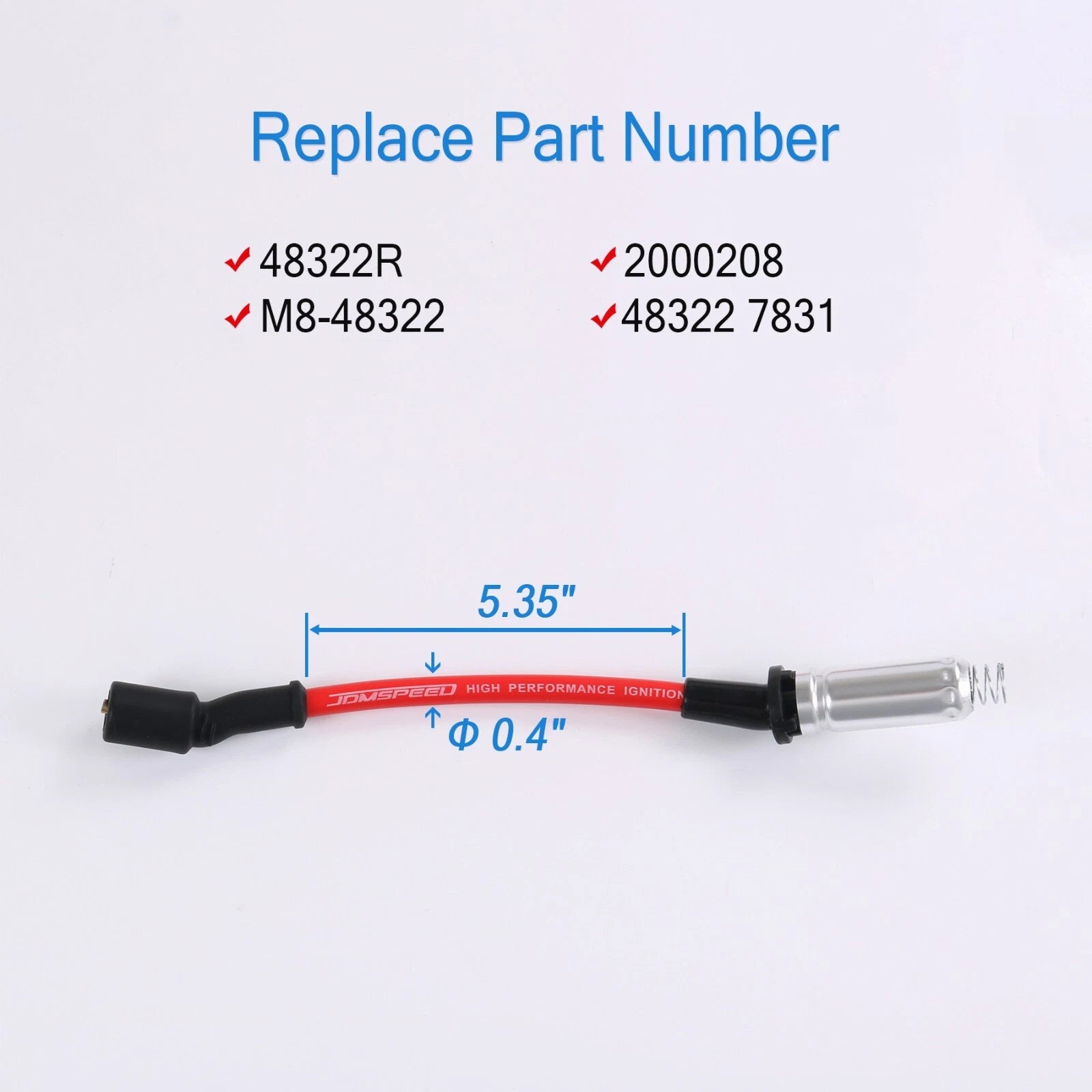 Plug Wire Set for Chevy Silverado 1500-2500 (1999-2006) LS1 Vortec
