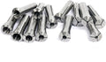 13pcs R8 Round Collet Drawbar Thread 7/16"-20" for CNC Machines
