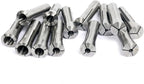 13pcs R8 Round Collet Drawbar Thread 7/16"-20" for CNC Machines