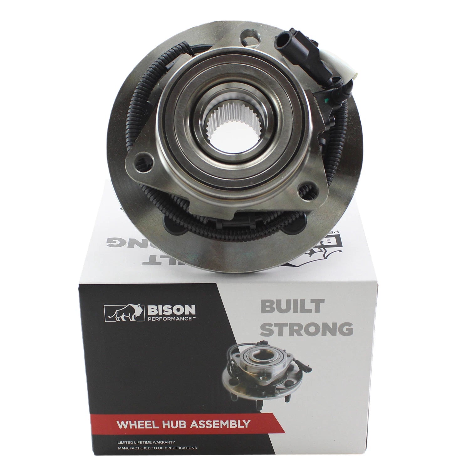 Front Wheel Bearing and Hub Assembly for F-150 4WD 4-Wheel ABS (2015–2020)