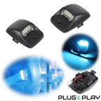 2X Ice Blue LED License Plate Lights for Toyota Tacoma (2005–2015)