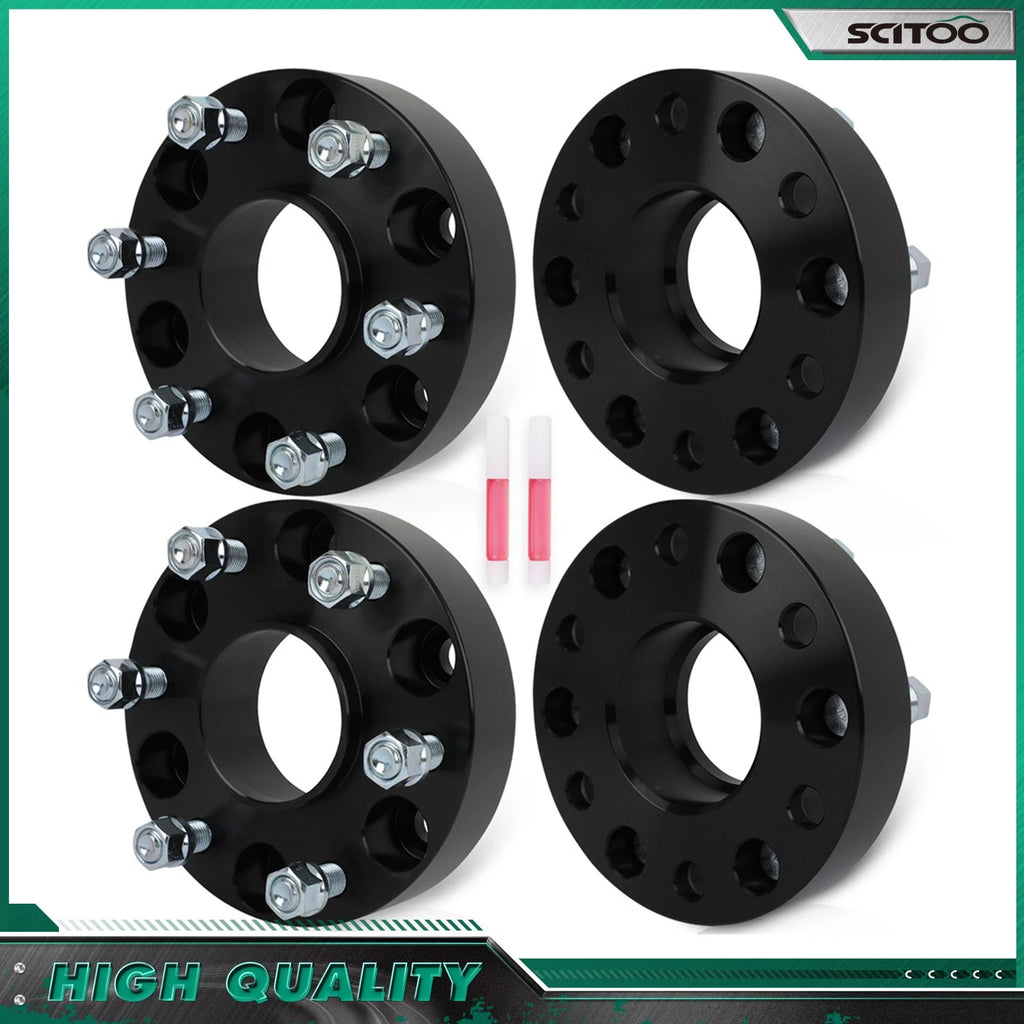 4X 1.5" Hub Centric Wheel Spacers 6x5.5 14x1.5 for Ram 1500 (2019–2025)