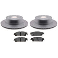 ACDelco Gold Rear Brake Kit 345mm Disc Rotors Pads for Escalade Silverado Tahoe (2007–2014)