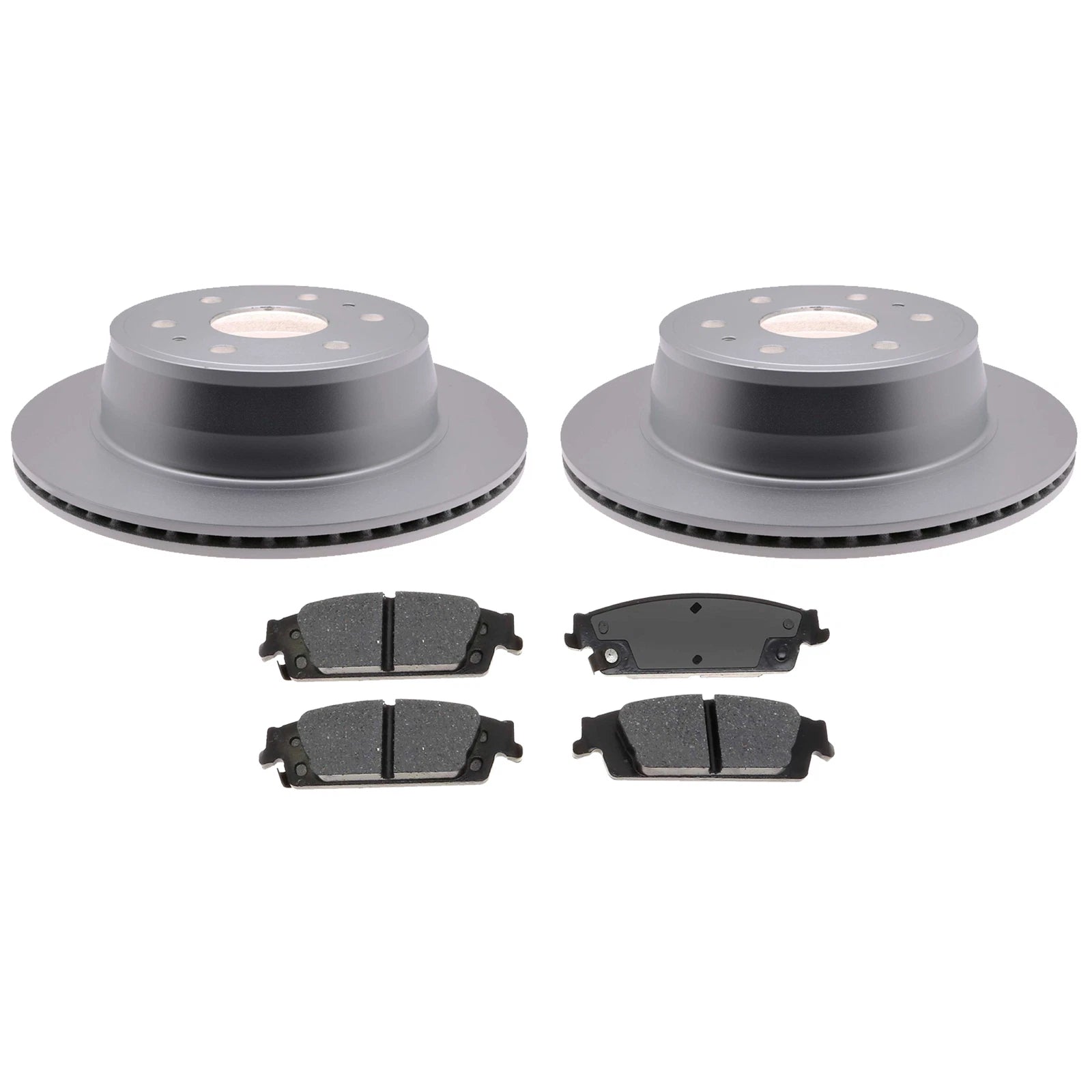 ACDelco Gold Rear Brake Kit 345mm Disc Rotors Pads for Escalade Silverado Tahoe (2007–2014)
